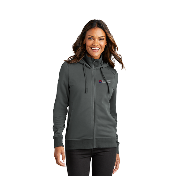 LADIES Port Authority Smooth Fleece Hooded Jacket